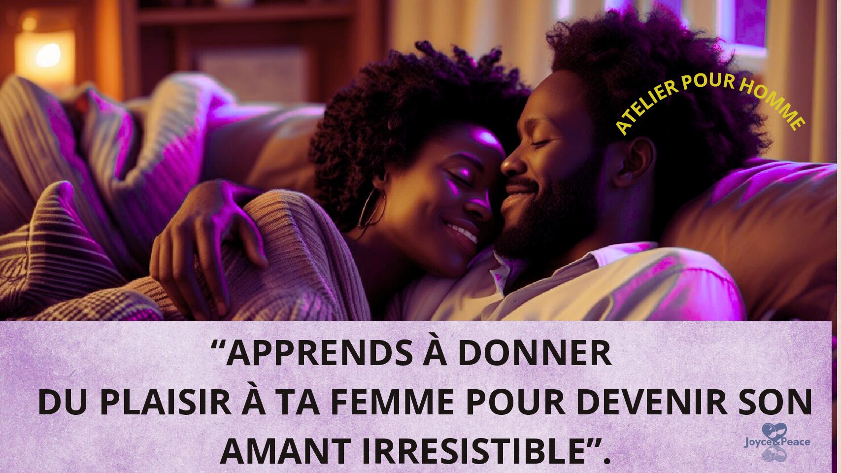 Atelier pour homme : "Je ne veux pas être son homme, mais son amant."